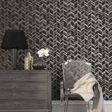 G67716 Glitter Chevrons Wallpaper