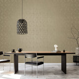 G67730 Metallic Spiral Wallpaper