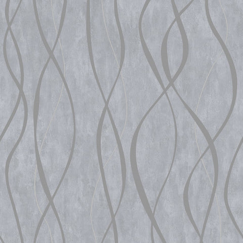 G67733 Glitter Ribbons Wallpaper