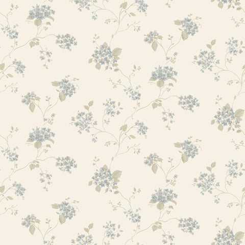 G67865 Hydrangea Trail Wallpaper