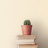 G67879 Single Leaf Toss Wallpaper