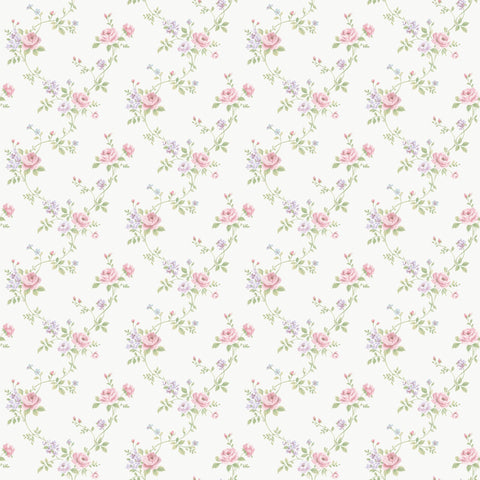 G67896 Multi Floral Trail Wallpaper