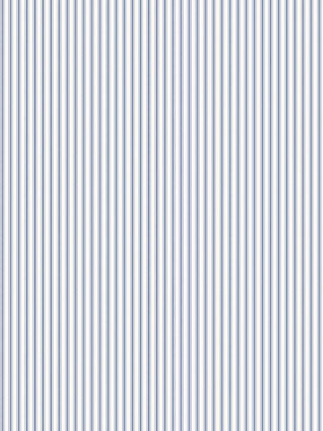 G67927 Ticking Stripe Blue Wallpaper