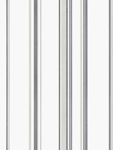 G68055 Casual Stripe Silver Grey Wallpaper