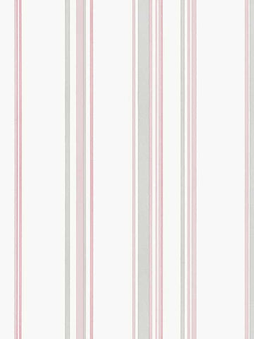 G68057 Casual Stripe Pink Wallpaper