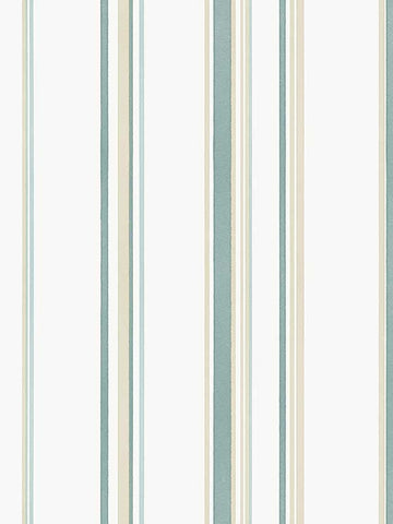 G68058 Casual Stripe Green Wallpaper