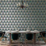 G68085 Nouveau Scallop Wallpaper