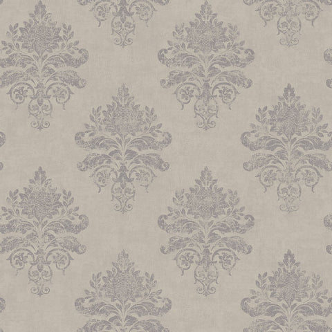 G68669 Medallion Damask Wallpaper 