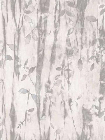 G78233 Batik Leaves Grey Wallpaper
