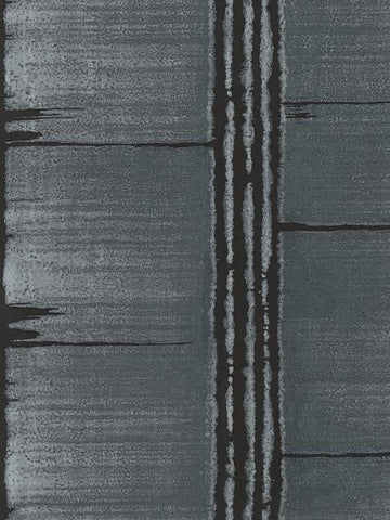 G78284 Bark Stripe Dark Teal Black Wallpaper