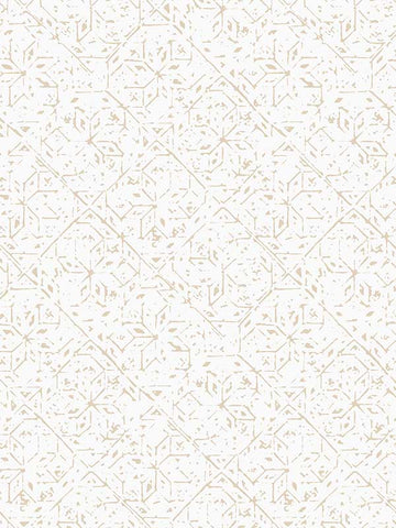 G78338 Tangier Tile Neutral Taupe Wallpaper