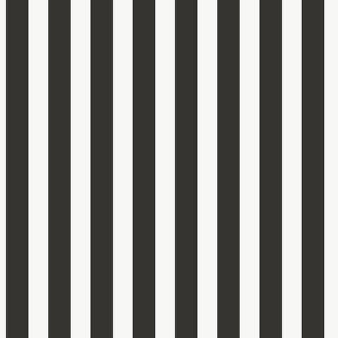 G78399 Regency Stripe Black Wallpaper