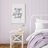 G78402 Regency Stripe Light purple Wallpaper