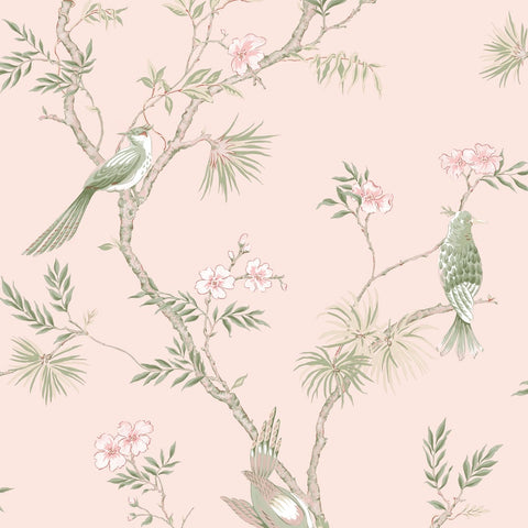 G78493 Classic Bird Trail Wallpaper 