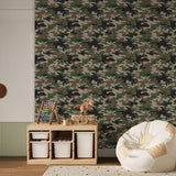 G78552 Camo Green Wallpaper