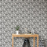 G78556 Comics Grey Wallpaper