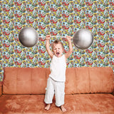 G78557 Comics Multi-colored Wallpaper