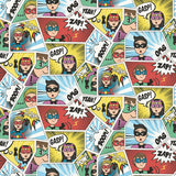 G78557 Comics Multi-colored Wallpaper