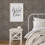 G78564 Fun Leopard Beige Wallpaper