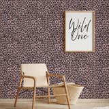 G78565 Fun Leopard Pink Wallpaper