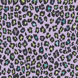 G78566 Fun Leopard Purple Wallpaper