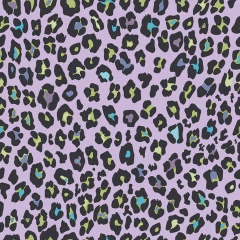 G78566 Fun Leopard Purple Wallpaper