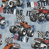 G78570 Monster Trucks Blue Wallpaper 