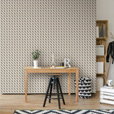 G78577 Penny Dots Beige Wallpaper