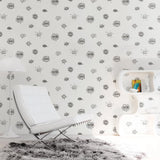 G78579 Pop Art Grey Wallpaper