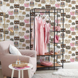 G78582 Purses Beige Wallpaper
