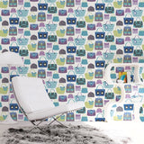 G78583 Purses Blue Wallpaper