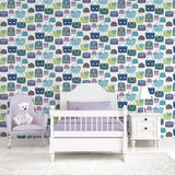 G78583 Purses Blue Wallpaper