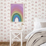 G78584 Rainbo-Ho Pink Wallpaper