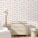 G78584 Rainbo-Ho Pink Wallpaper