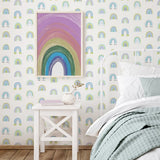 G78585 Rainbo-Ho Blue Wallpaper 