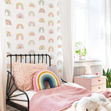 G78586 Rainbo-Ho Yellow Wallpaper