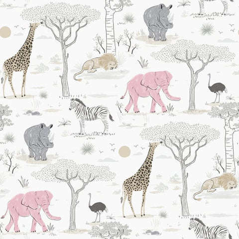 G78589 Savannah Grey Wallpaper