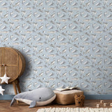 G78591 Sharks Blue Wallpaper 