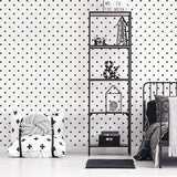 G78598 Stars Black Wallpaper