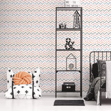 G78604 Zig Zag Red Wallpaper