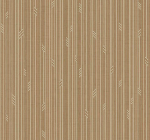 GA30705 Bar Stripe Metallic Copper Wallpaper