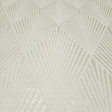 GA31003 Retro Gatsby art deco Diamond Ivory off white gold Metallic textured Wallpaper