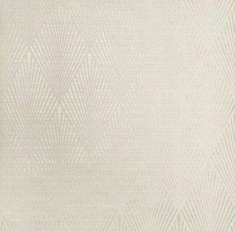 GA31003 Retro Gatsby art deco Diamond Ivory off white gold Metallic textured Wallpaper