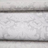 GA31900 Retro Gatsby wallcoverings pale light gray off white Victorian damask Wallpaper