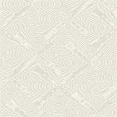 GM30305 Yis Sandcastle Textured Circles Geometric Wallpaper