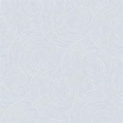 GM30312 Yis Morning Tide Textured Circles Geometric Wallpaper