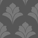 GM30818 Aztlan Stormy Modern Damask Wallpaper