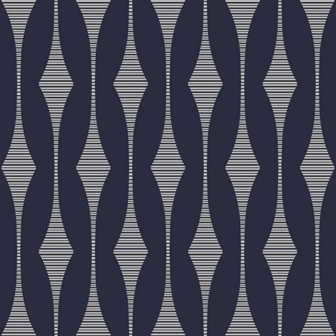 GM30912 Dorado Seaside Geometric Stripe Wallpaper