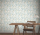 GN2562 Achate Blue Wallpaper 