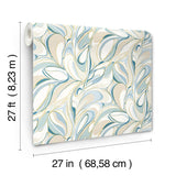 GN2562 Achate Blue Wallpaper 